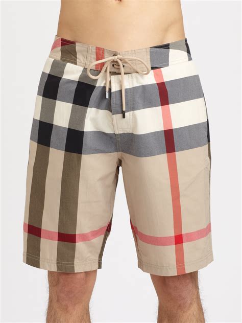 burberry men pant|Burberry men's bathing suit.